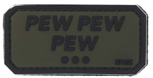 3D Patch - PVC Pew Pew - OD