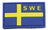 Sweden Flag - PVC - Small - Color