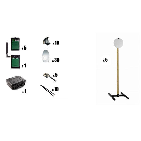 MTS - 5x Drill Target Interactive Steel Alive