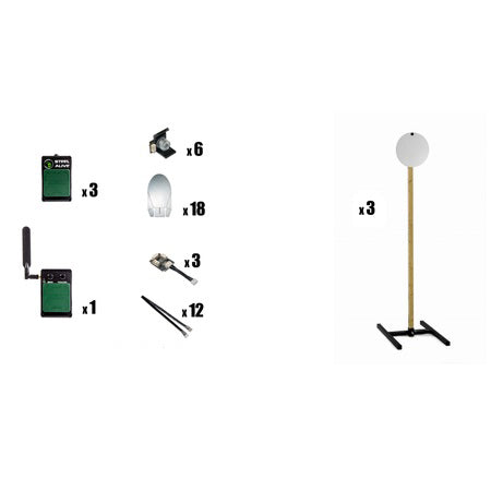 MTS - 3x Drill Target Interactive Steel Alive