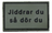 3D Patch - Jiddrar du så dör du - PVC