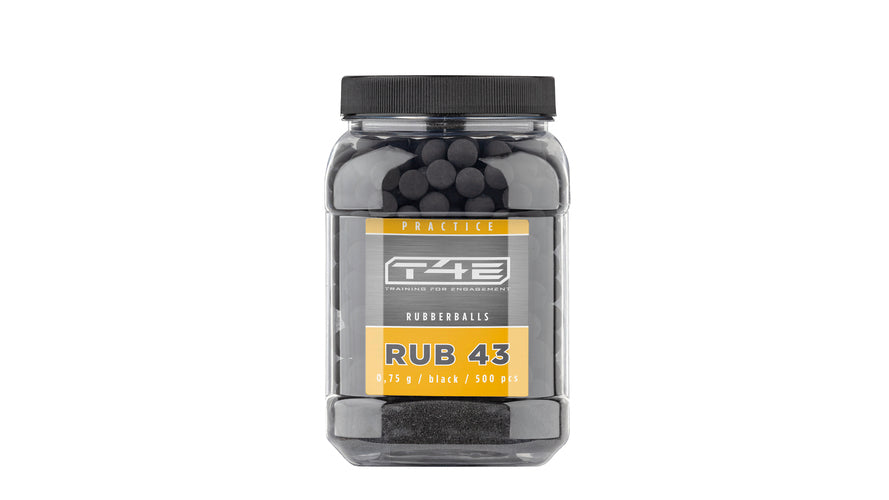 Umarex - T4E - RB 43 Prac Series Rubberballs - .43 - 500-pack