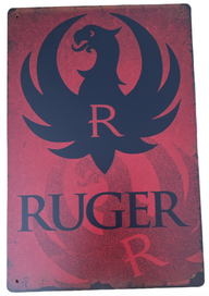 Ruger - Metal tin sign