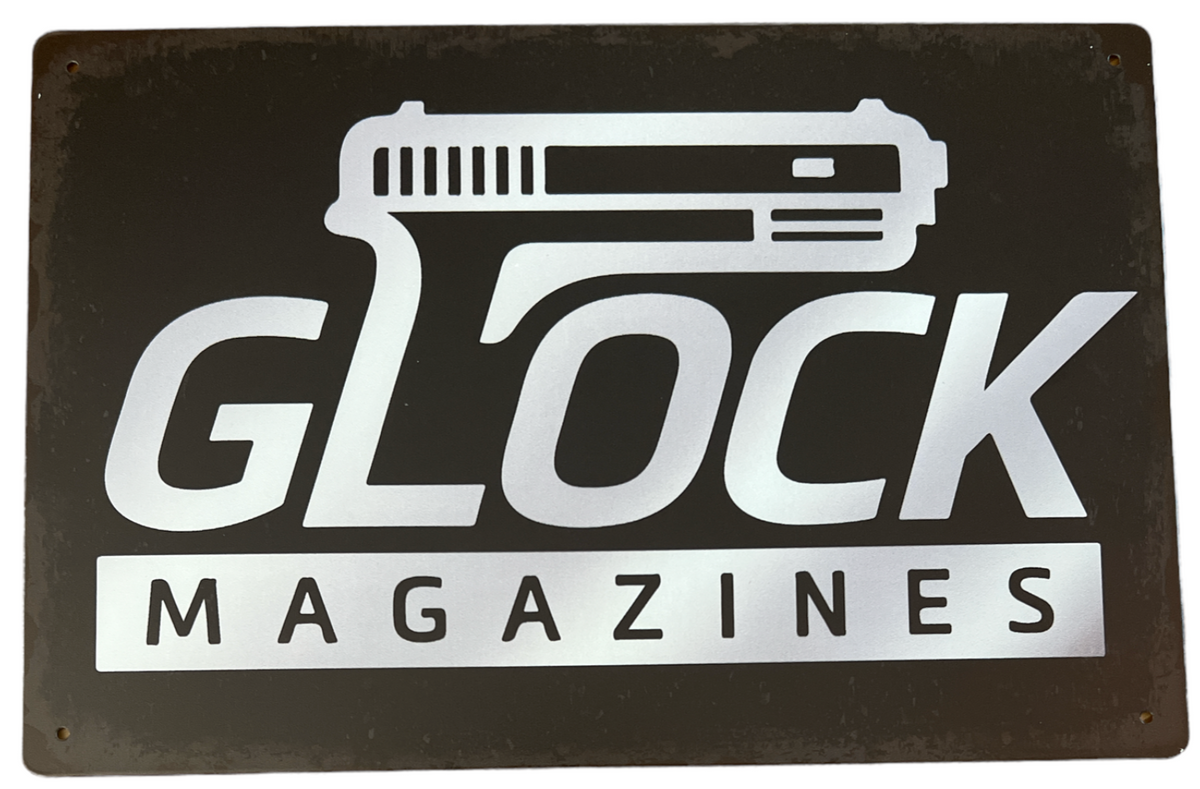 Glock - Metal tin sign