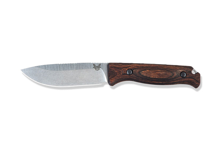 Benchmade - 15002: Saddle Mountain Skinner w Wood Handle