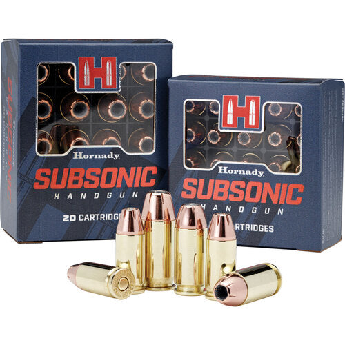 Hornady Subsonic - 9 mm Luger - 147 gr XTP - 25 st/ask