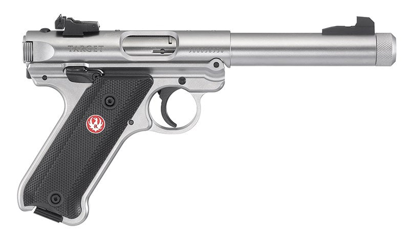 Ruger - MKIV Target ,.22 LR - Rostfri - Threaded