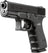 Glock 19 Gen4 – kompakt 9mm pistol med svart mantel och polymerstomme