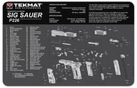 TekMat - Sig Sauer P226 - Cleaning Bench Mat