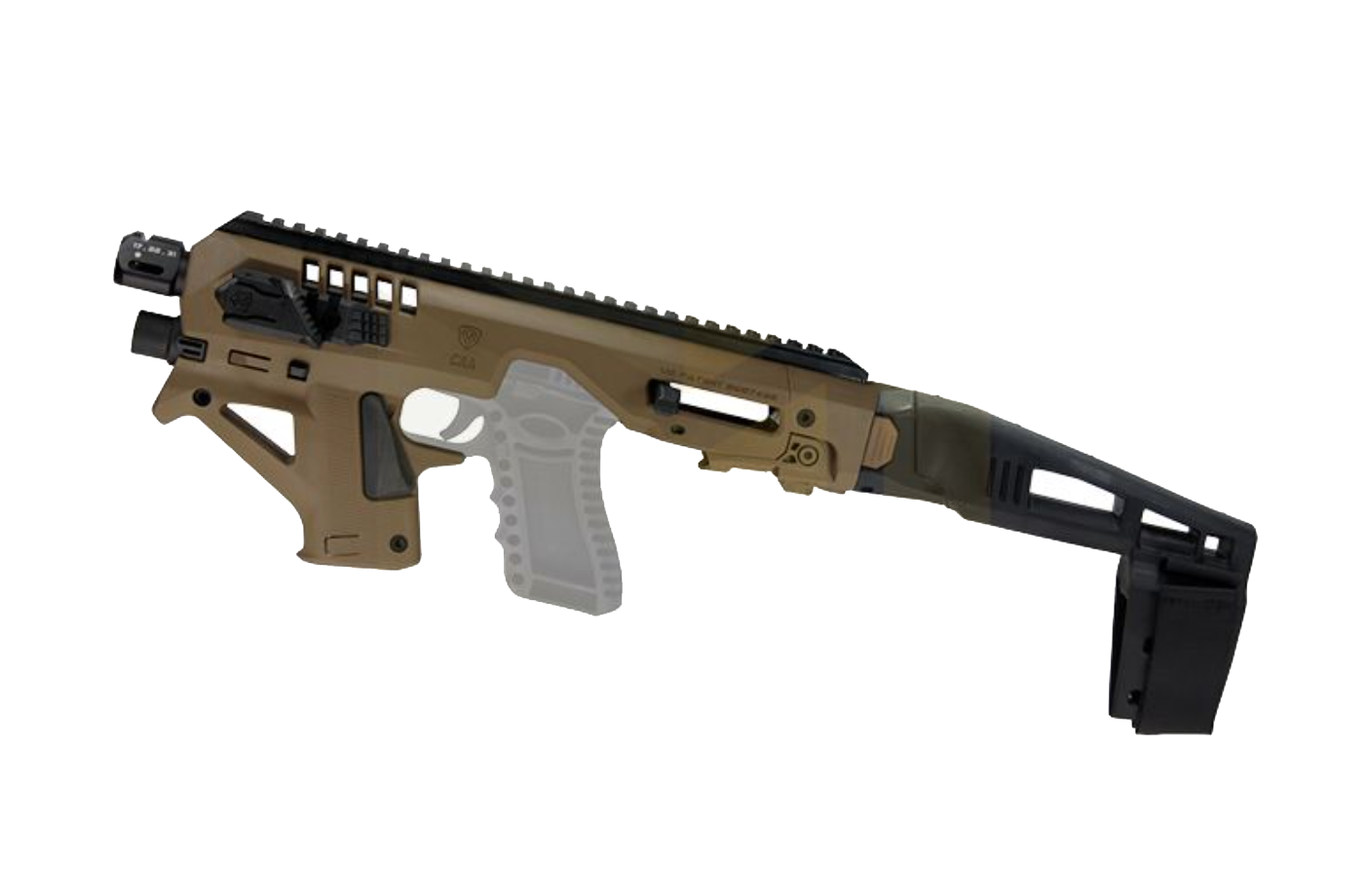 CAA - Micro RONI Gen 4: NAKED System Glock 17&19 and 26&27 / CZ P07/P09/P10
