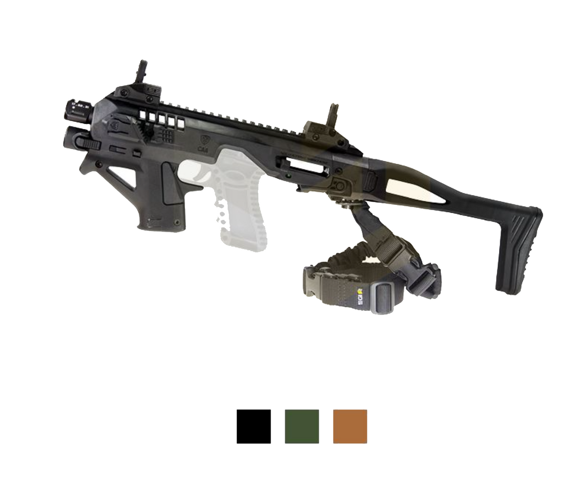 CAA - Micro RONI Gen 4: ADVANCED Kit for Glock 17&19 and 26&27 / CZ P07/P09/P10 / Beretta APX