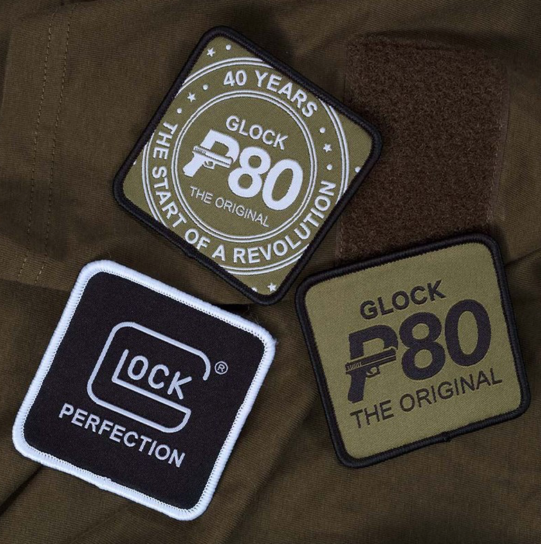 Glock - 3 Pack - Patches - P80