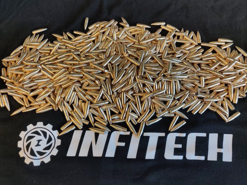 Infinitech - Monolithic Projectiles - .224 53gr TL - 3000 rds