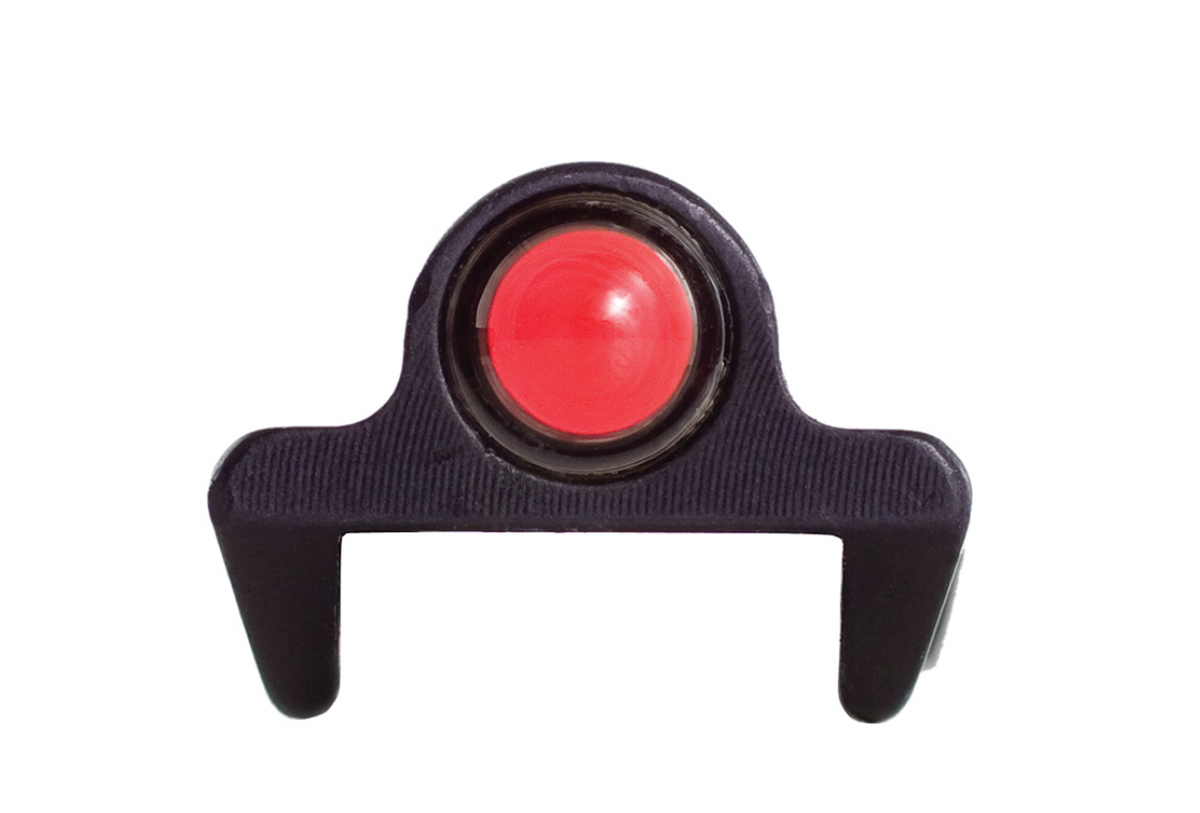 Trijicon - TrijiDot Fiber Optic Shotgun Sight - .210 - .280 Wide Ribs - Röd