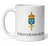 White glossy mug - Försvarsmakten