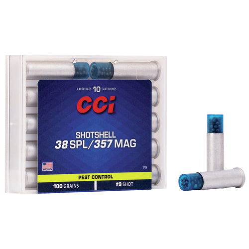 CCI - Pest Control Shotshell - .38 SPL/357 Mag - 9 Shot - 10/Box
