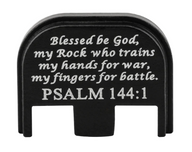 Glock - Rear Slide Cover Plate - Psalm 144:1