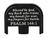 Glock - Rear Slide Cover Plate - Psalm 144:1