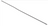 Gas tube for AR-15 - Black black oxidation