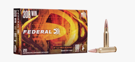 Federal - Fusion Ammo - .308 Win - 180gr - 20/Box