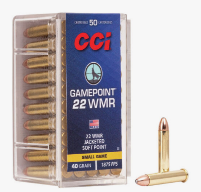 CCI - Gamepoint JSP - .22 WMR - 40 gr - 50/ask