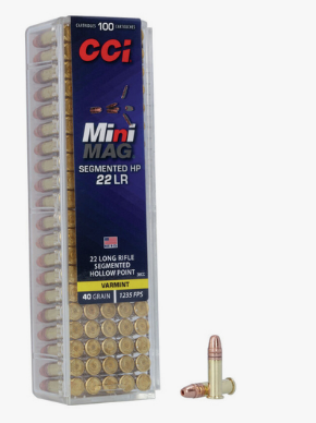CCI - Mini-Mag - Segemented - 22lr - HP - 40gr - 100/Box