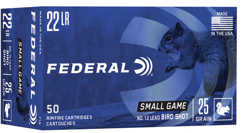 Federal - Rimfire Ammunition - .22lr -  NO. 10 Lead - 50/Box