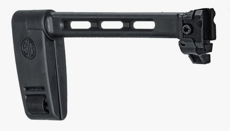 Sig Sauer - Pivoting Contour Brace, MCX, MPX, Folding, BLK