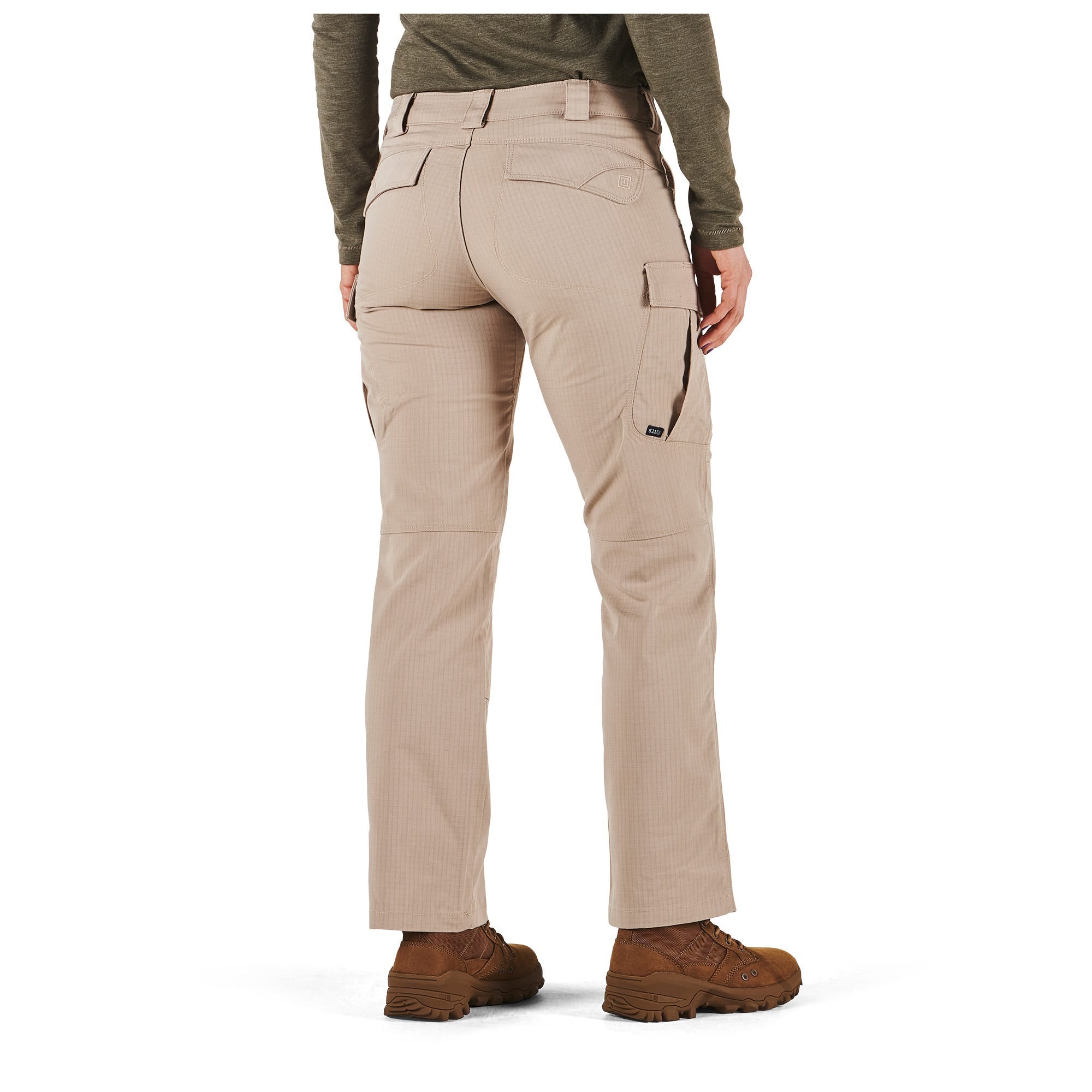 5.11 Stryke Women's Pant dambyxor i Khaki med flera fickor och förstärkningar
