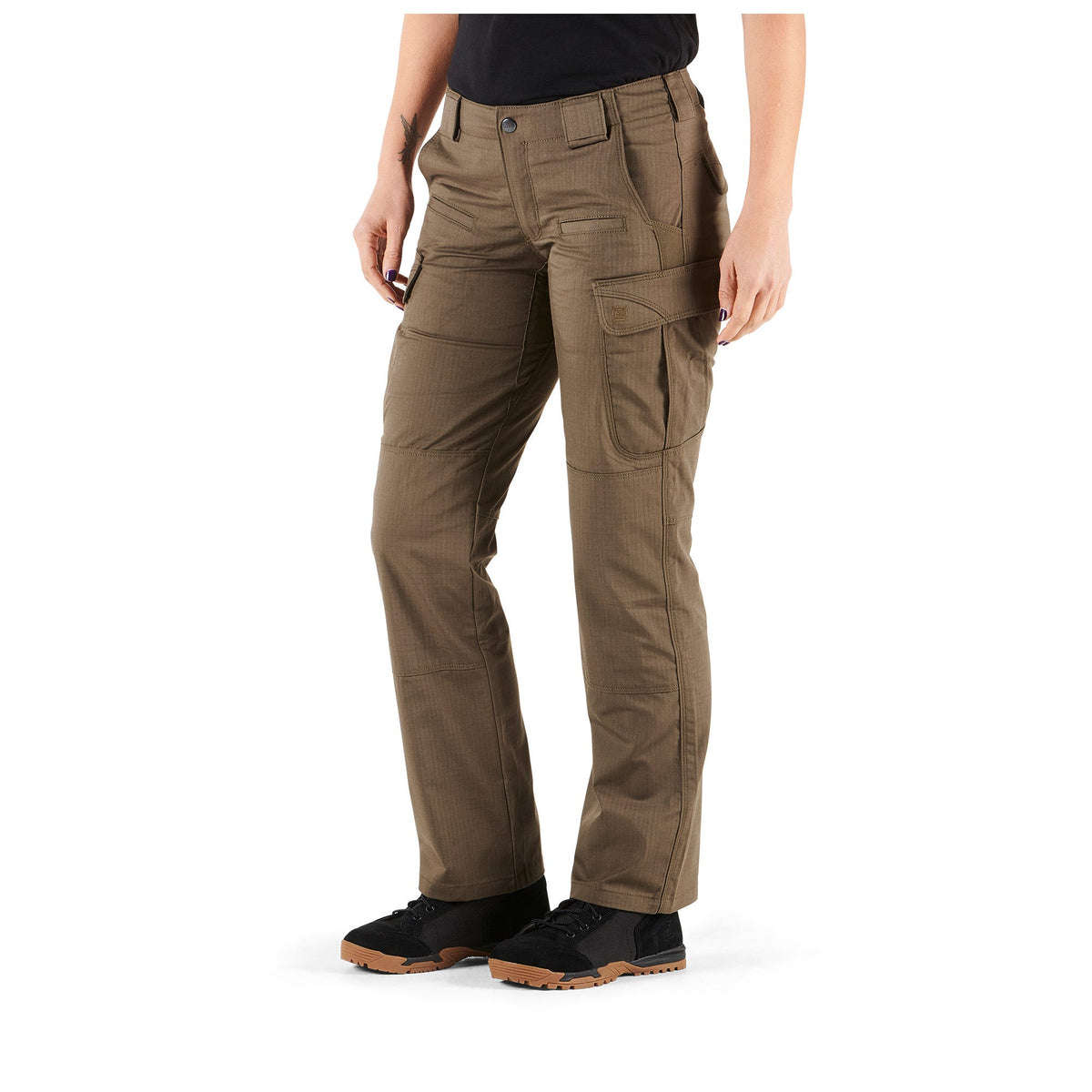 5.11 Stryke Women's Pant dambyxor i Tundra med flera fickor och förstärkningar