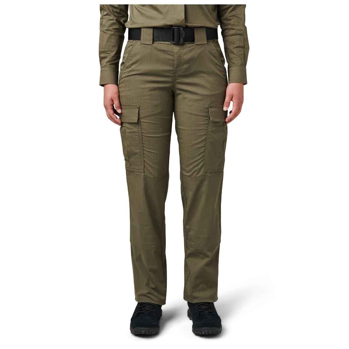 5.11 Women's Flex-Tac TDU Ripstop Pant i Ranger Green, taktiska dambyxor med cargofickor
