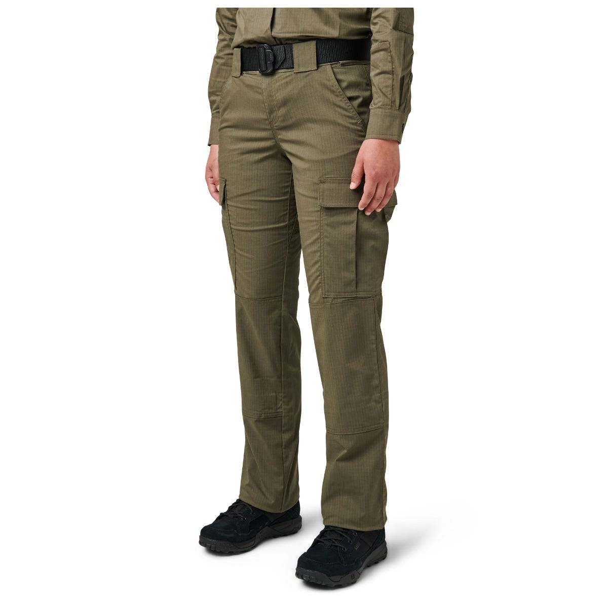 5.11 Women's Flex-Tac TDU Ripstop Pant i Ranger Green, taktiska dambyxor med cargofickor