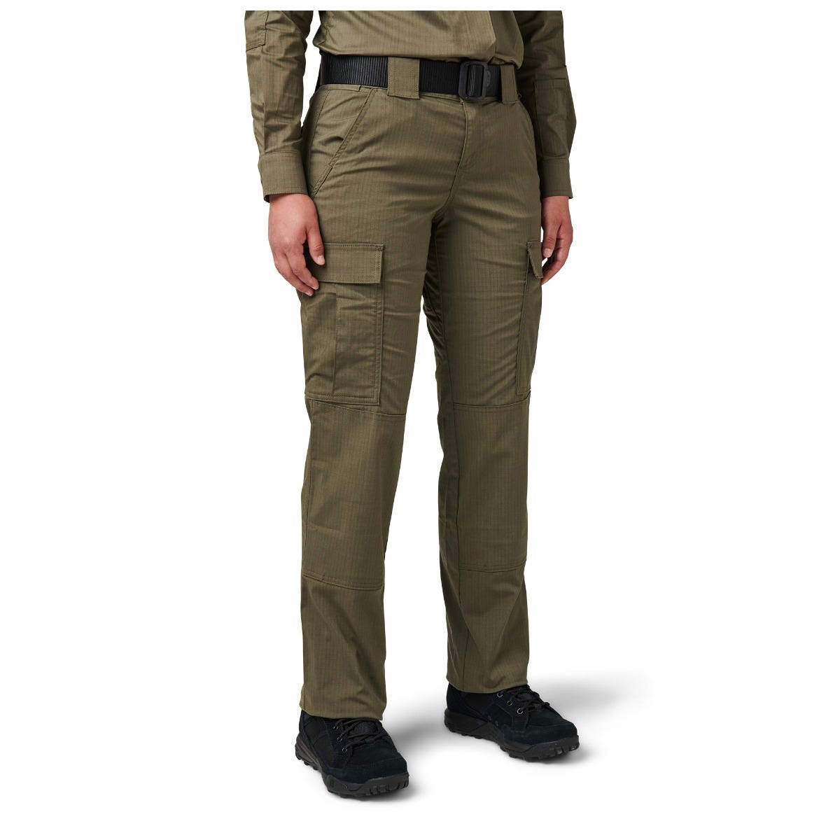 5.11 Women's Flex-Tac TDU Ripstop Pant i Ranger Green, taktiska dambyxor med cargofickor