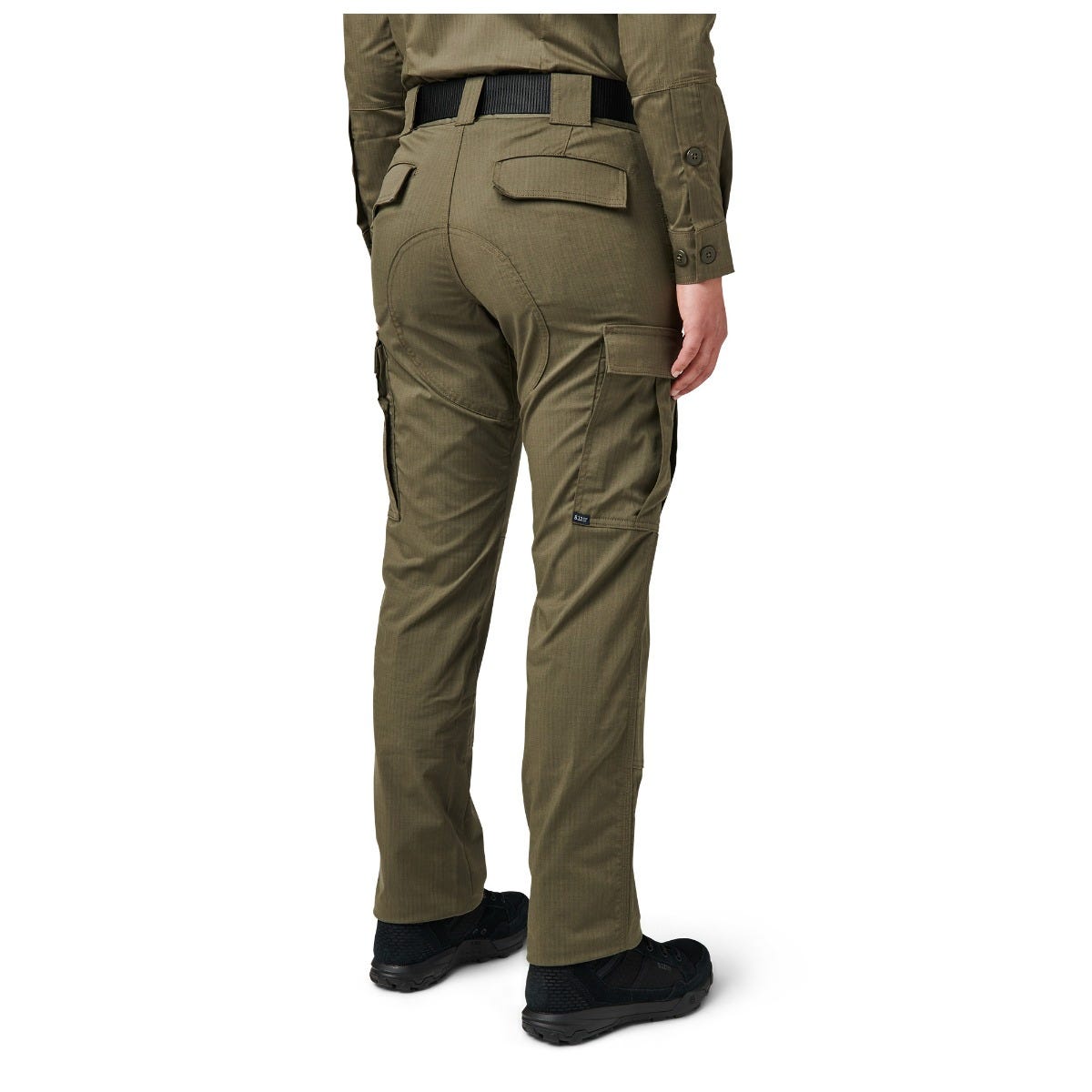 5.11 Women's Flex-Tac TDU Ripstop Pant i Ranger Green, taktiska dambyxor med cargofickor
