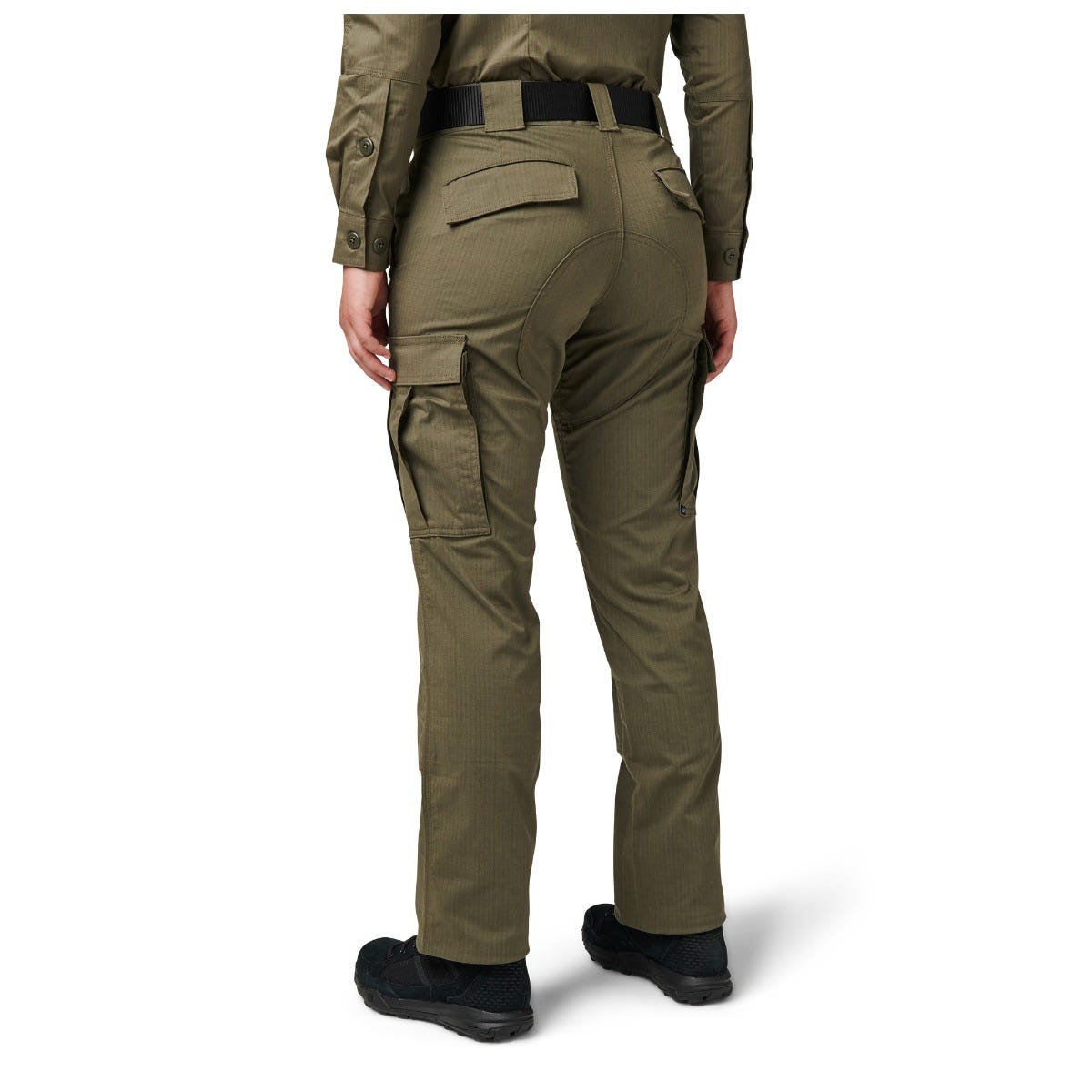 5.11 Women's Flex-Tac TDU Ripstop Pant i Ranger Green, taktiska dambyxor med cargofickor