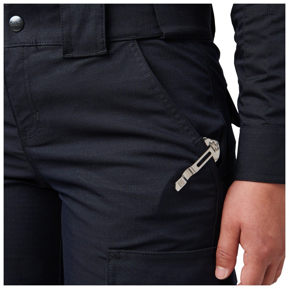5.11 Women's Flex-Tac TDU Ripstop Pant i Dark Navy, taktiska dambyxor