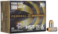 Federal HST - 9 mm Luger +P - 124 gr JHP - 20 st/ask