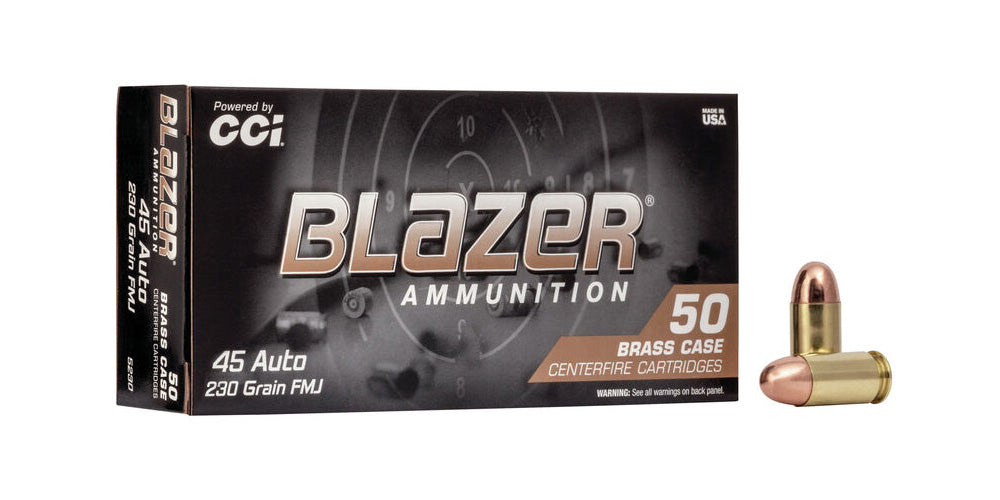 CCI - Blazer - .45 Auto - FMJ - 230gr - 50/Box