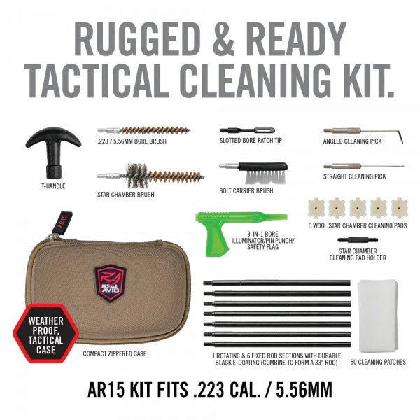 Real Avid - Gun cleaning kit - AR15