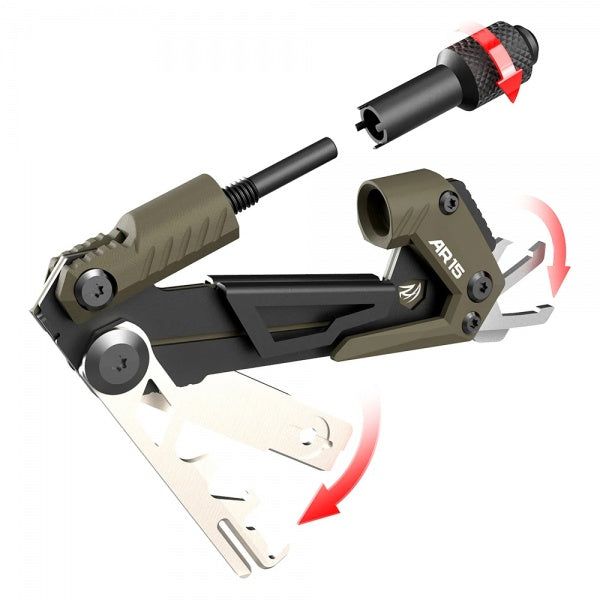 Real Avid Gun Tool CORE-AR15 – multiverktyg med kolskrapa för AR15