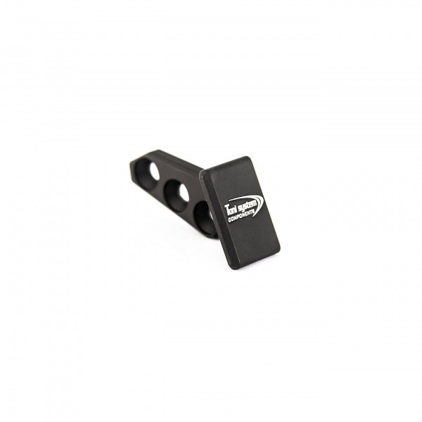 Toni System - 3 holes thumb rest, left side, right hand shooter - Svart