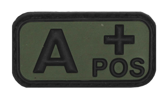 Blodgrupp A+ Pos - PVC