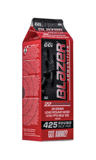 Blazer - Rimfire Ammo 22 LR Lead RN 38gr - 425/Box