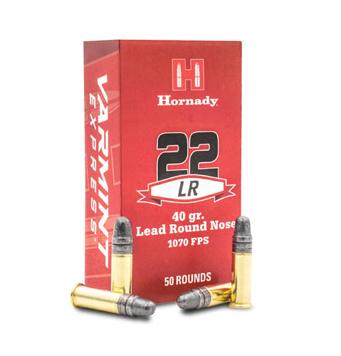 Hornady - Rimfire Varmint Express® Ammo .22 lr 40 gr Match 50/Box