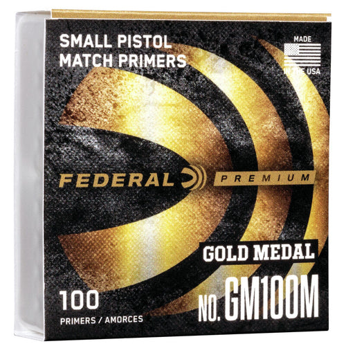 Federal - Gold Medal Centerfire Small Pistol Primer Clam - No 100