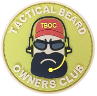 Tactical Beard Owners Club - PVC Patch
