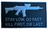 3D Patch - Stay Low Go Fast - Black - PVC