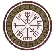 3D Patch - Runsköld Vegvisir Forrest - PVC