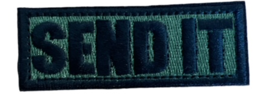 Send it - Green - Small - Patch