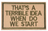 Terrible idea - Brown - Patch